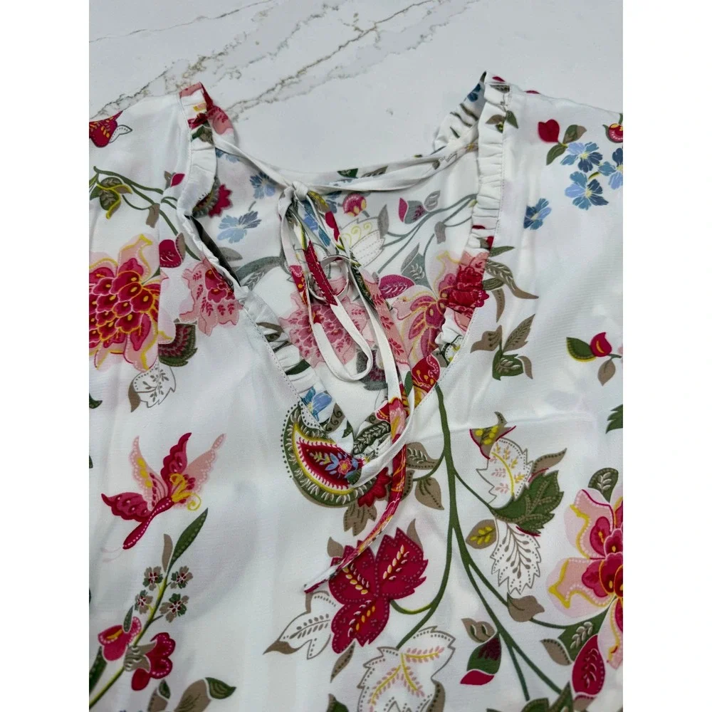 LOFT allover tunic print